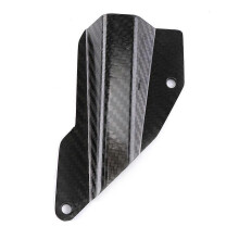 (As show, One size) Suitable For Honda Honda Forza300 Modified Carbon Fiber Oil Pipe Shield Line Decorative Plate