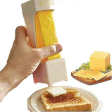(As show, One size) Butter Cutter One Click Stick With Stainless Steel Blade Cheese Splitter Butter