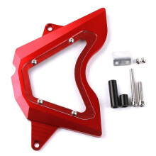 (Orange, One size) Applicable To Yamaha R3 Chain Cover Mt03 Motorcycle Chain Front Gear Cover Aluminium Alloy Retrofit Chain Cover