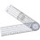 (As show, One size) Goniometer Quick Angle Protractor Measuring Tool, 1 Pack, White 1