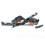 (Red, One size) Fixed Bwsx125 Scooter Modified Horn Brake Lever Retractable Folding Adjustable Brake Lever 2