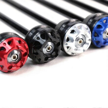 (Silver, One size) Suitable For Yamaha T-Max500 Xp530 Tmax530 Modified Motorcycle Anti-Drop Rear Wheel Anti-Drop Glue