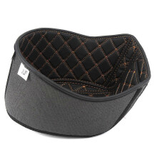(As show, One size) Suitable For Honda Click150 Click125 Motorcycle Modified Bucket Cushion Lined With Pu Leather Seat Bucket Surround Cushion