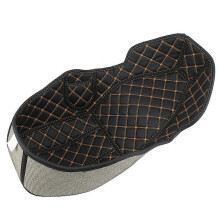 (As show, One size) Suitable For Honda Adv150 Motorcycle Modified Seat Bucket Cushion Full Envelope Pu Artificial Leather Seat Bucket Lining 19-20
