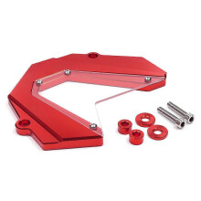 (Red, One size) Applicable To Yamaha Mt09 Gear Protective Cover Front Chain Wheel Cover Pinion Cover Motorcycle Chain Cover