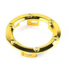 (Gold, One size) Suitable For 1-4 Generations Bws4 Generation Gtr Smax155 Universal Electroplating Fuel Tank Trim Ring Dust Protection Ring