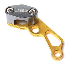 (Silver, One size) Motorcycle Modification Accessories: Fight Ghost Fire Universal Brake Hose Clamp Bws Wire Clamp Bracket Mileage Line Fixture