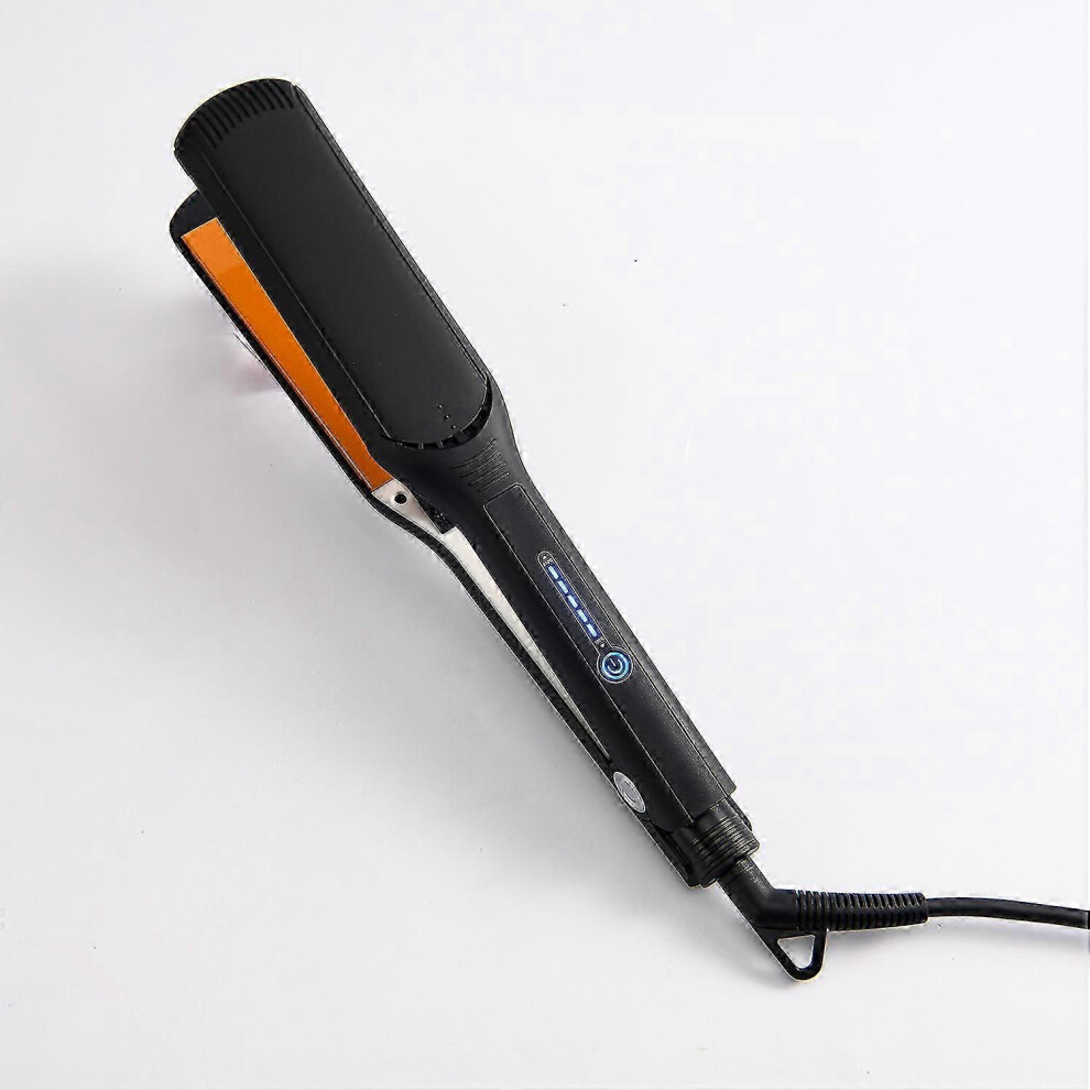 (As show, One size) Titanium Hair Straightener - Frizz Free Dual Voltage