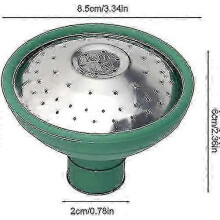 (As show, One size) Plastic And Metal Watering Can Head, Universal Garden Watering Can Head Water Sprayer