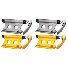 (As show, One size) 2pack Bike Fork Mount Bicycle Truck Bed Roof Bike Rack Bike Block