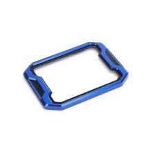 (As show, One size) Motorcycle Instrument Frame Screen Protector Cover Instrument Protection for Adv350 350 2022 2023 (Blue)