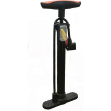(As show, One size) Bicycle Floor Pump Ergonomic 160PSI/11Bar Lightweight Bicycle Floor Pump Fits Presta and Schrader Valves With Multi-Purpose Ball Needle Suitable for A