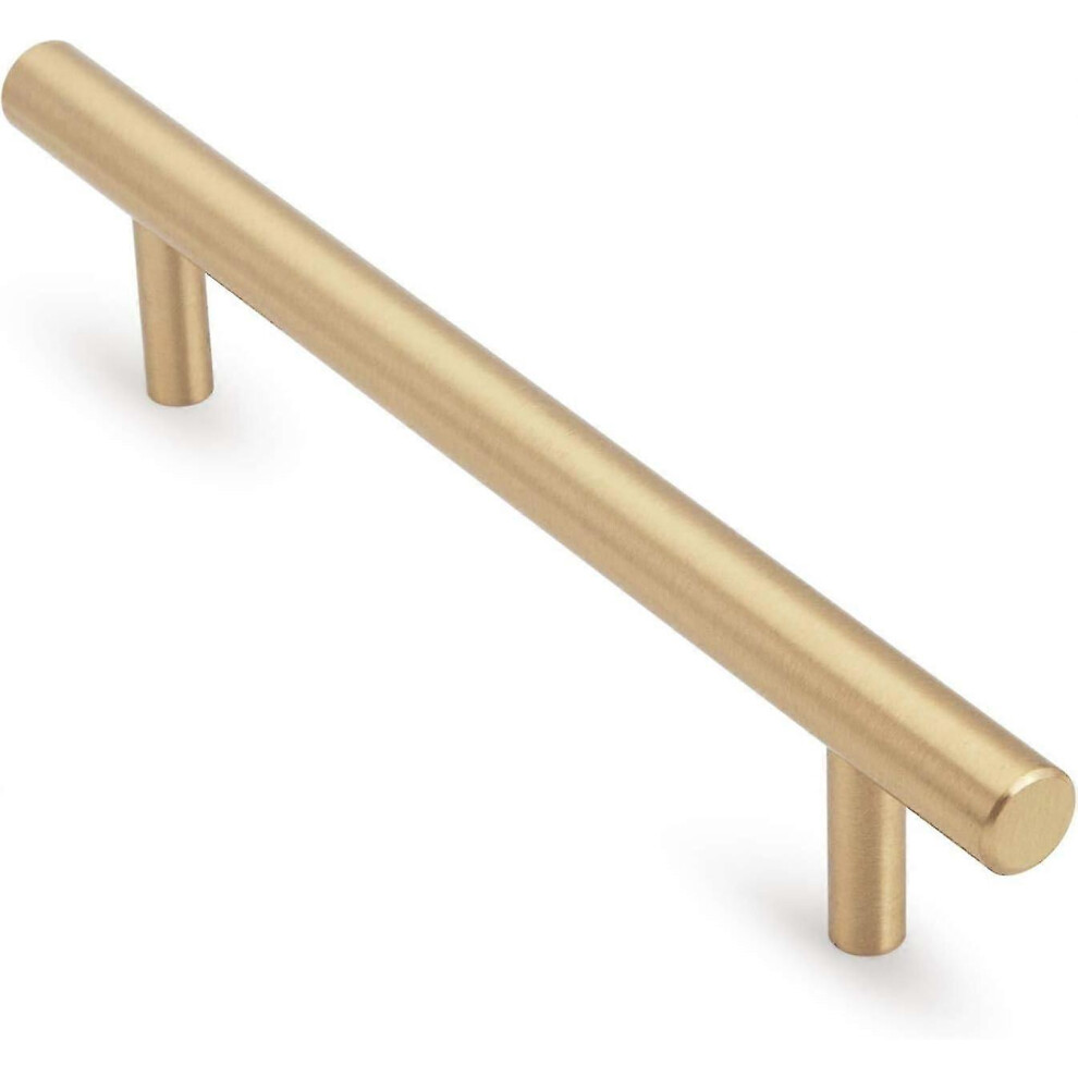 (As Show, One Size) Set Of 5 Brass Drawer Pulls For Kitchen Cabinet Center Hole 64Mm-160Mm 4631898283297