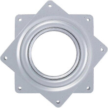 (As show, One size) Swivel Bearing Swivel Accessories Ball Bearing Turntable Square Swivel Platter Serving Platter Rust and Corrosion Resistant Swivel Accessories Swivel