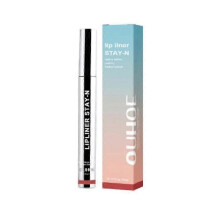 (Wine Red) Lip Liner Pen Stay N Tattoo Matte Peeling Contour Line Dark Brown Waterproof Long Lasting Plump Soft Lip Gloss