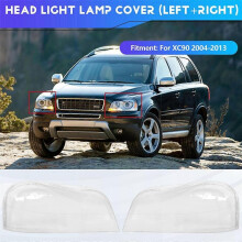 For - XC90 2004-2013 Car Transparent Lampshade Head Light Lamp Cover Glasses Lamp Shade Headlight Sh