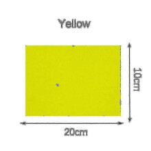 (yellow) 13 Color Self Adhesive Repair Kit Fix Holes Down Jacket Clothes Washable Patches