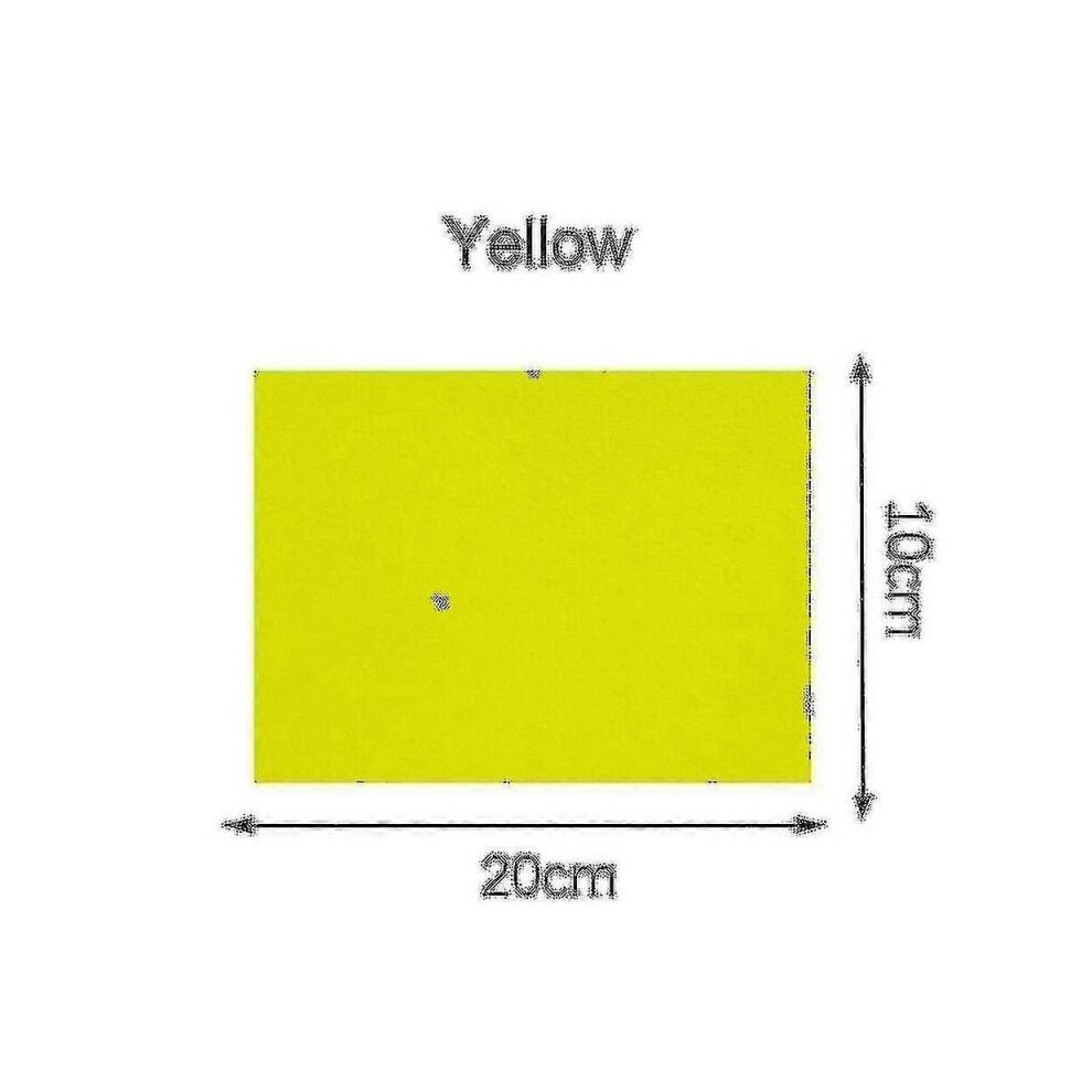 (yellow) 13 Color Self Adhesive Repair Kit Fix Holes Down Jacket Clothes Washable Patches