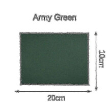 (ArmyGreen) 13 Color Self Adhesive Repair Kit Fix Holes Down Jacket Clothes Washable Patches
