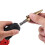3 piece step drill bit, HSS step drill bit with automatic center punch, triangular tapered step drill bit coated tapered drill bit, 4mm-12/20/32mm 12