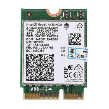 For Wi-Fi 6 AX201 Bluetooth 5.0 Dual Band 2.4G/5G Wireless NGFF Button E CNVi Wifi Card AX201NGW 2. js