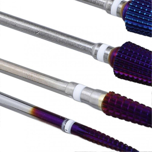2025 Latest Model 4pcs Nail Drill Bits Nail Tungsten Carbide Manicure Remover ... 2