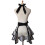 Kitchen Baking Striped Aprons Personalized Ruffle Layered Sleeveless Apron Gardening Apron 5
