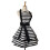 Kitchen Baking Striped Aprons Personalized Ruffle Layered Sleeveless Apron Gardening Apron 4