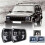 Universal Car LED Headlight Safety Automobile LED Auxiliary Light Car Accessories 5