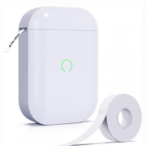 (White) Household Mini Labels Machine Multifunctional Portable Labels Maker for Offices