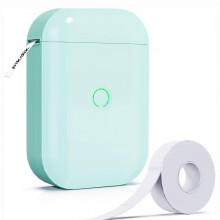 (Green) Household Mini Labels Machine Multifunctional Portable Labels Maker for Offices