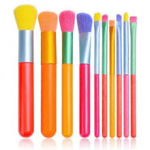 10-Piece Makeup Brush Set with Concealer Brush