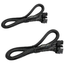 2 Pack 8 PIN TO 8 Pin (6+2) PCIE VGA Supply Cable Flex for Supernova 650 750 850 1000 1600 2000 G2 G3 P2 T2 GS