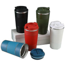 (black) Travel Mug Stainless Steel Mug Mug Mug Vacuum Mug Coffee Mug 510ml Mug