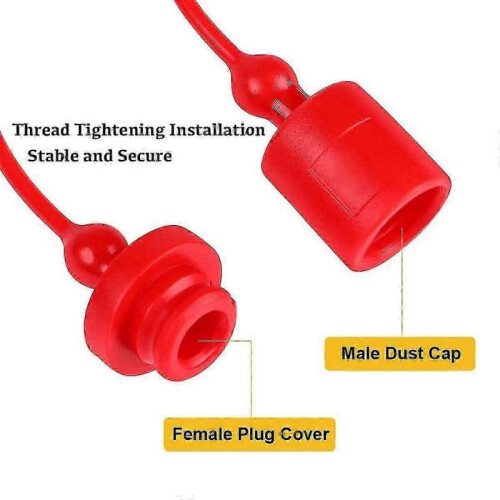3/4 Inch Hydraulic Quick Coupler Set with Dust Caps,Compatible with Hydraulic Quick Disconnect Systems for Secure Protection 1