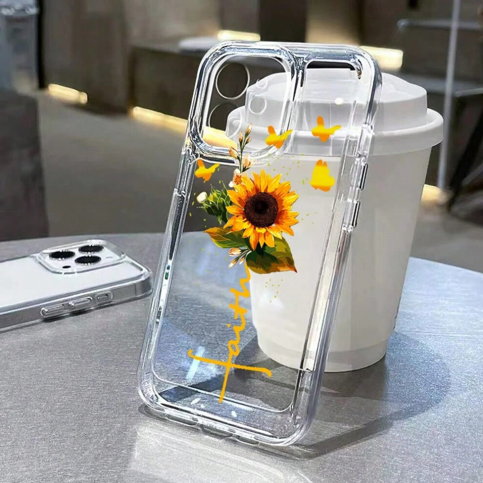 (TH81, For iPhone 13 Pro) Flower Case For iPhone 11 Cases iPhone 15 12 13 14 16 Pro Max X XR XS Max 14 15 Plus 16Pro iPhone16 Clear Shockproof Cover F-image-OPC-PHKNQPF-NEW