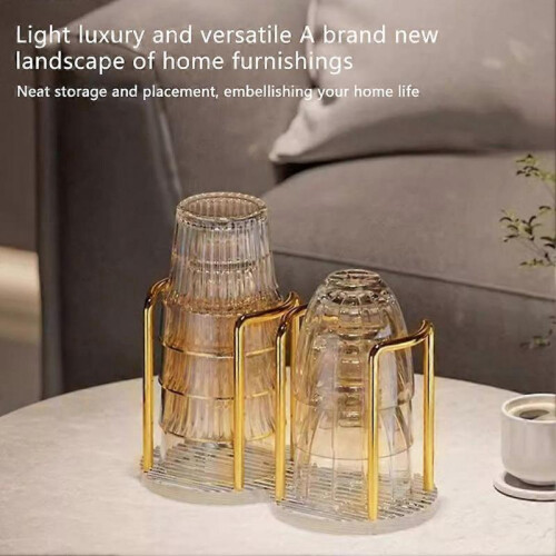 (silvery) Cup Dispenser Versatility The Best Organization Complex Save Space Durable Cup 1