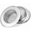 2 Pack Kitchen Sink Strainer Stainless Steel Drain Colander Filter Basket Garbage Disposal Stopper Catcher 1