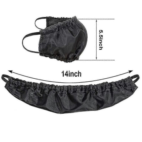 New 2023 6pcs Men Beard Bandanas Bedtime Bib Beard Covers 1
