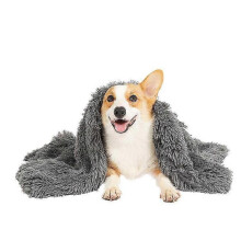78*54cm Anti-stress Dog Basket Large Size Plush Dog Bed