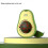 Avocado Mint Ball Cat Toy Kitten Play Lick Snack X2pcs 2