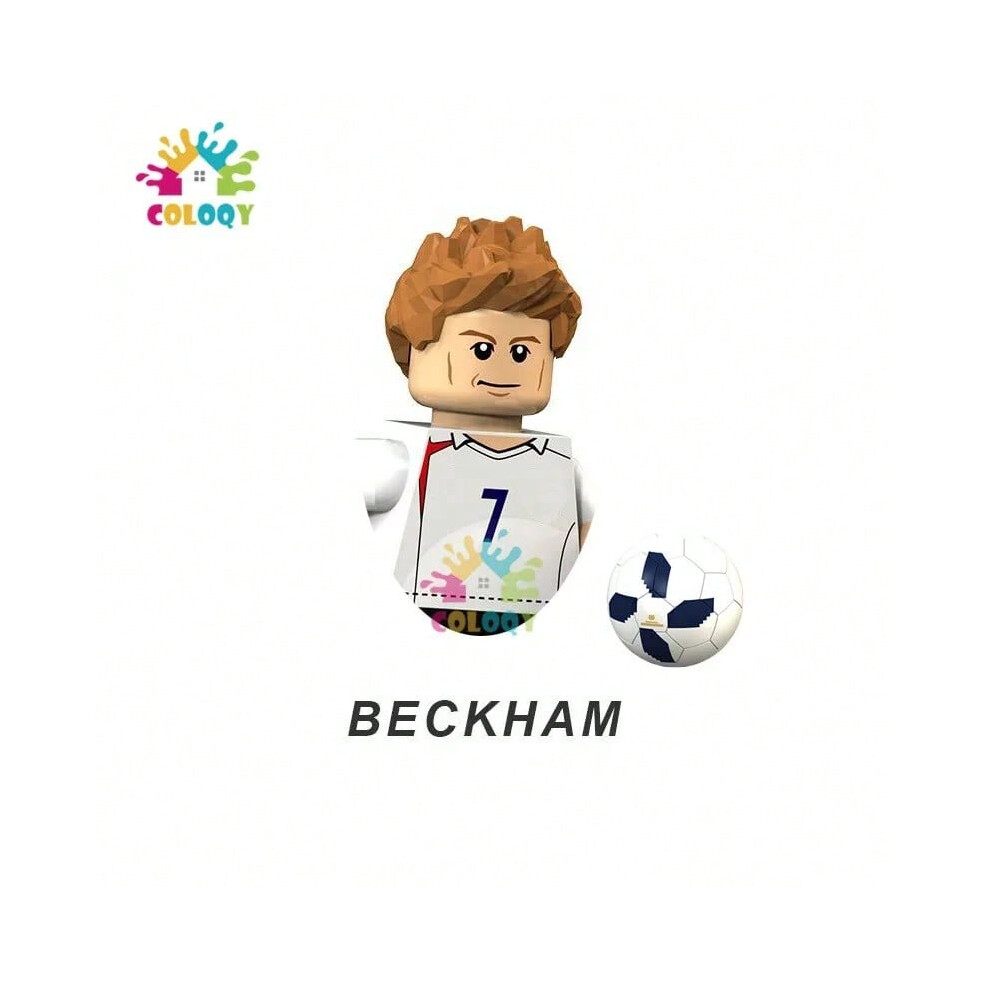 (1 Pcs-27) Kids Toys Football Stars Building Blocks Sport Player Bailey Messi Ronaldo Mini Action Figures Toys For Kids Christmas Gifts-image-OPC-PHKNTKR-NEW