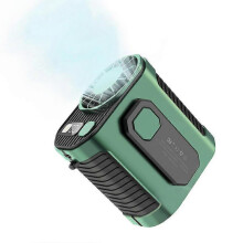 (Dark Green) Waist Clip Fan, Belt Fan Clip On Waist Portable Cooling Fan, Shirt Fan Clip - Pengj