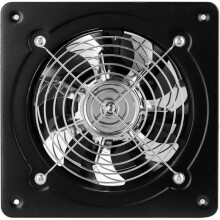 (7 inch) Wall Mounted Exhaust Fan, Low Noise Extractor Ventilator Fan, Axial Exhaust Attic Ventilation - q39