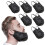 New 2023 6pcs Men Beard Bandanas Bedtime Bib Beard Covers 1