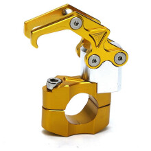 (As show, One size) Motorcycle Universal Modified Helmet Hook 22Mm Handlebar Hook Huanglong 300 Benali 600 Luggage Hook