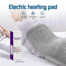 (As show, One size) Electric Blanket - Large Heated Blanket, Machine Washable Fleece with Digital Remote