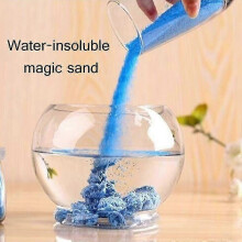 (As show, One size) 6 Pack Magic Sand - Educational Innovations Magic Sand Space Sand Hydrophobic Sand Play Sand Colored Sand Toys For Kids Adults-6 Colors