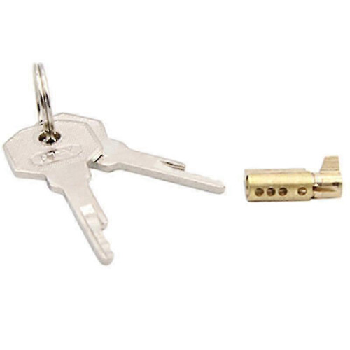 (As show, One size) 4 X Bronze Chastity Belt Lock With Key 2