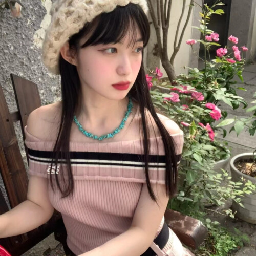 Women Boho Turquoise Choker Necklace Irregular Turquoise Short chains 1